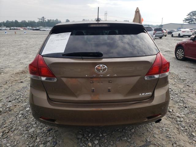 4T3BA3BB2EU060922 - 2014 TOYOTA VENZA LE BROWN photo 6