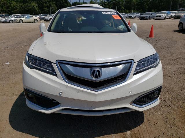 5J8TB3H79GL010837 - 2016 ACURA RDX ADVANCE WHITE photo 5