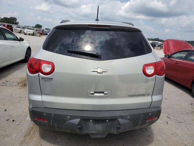 1GNKVJED8CJ142386 - 2012 CHEVROLET TRAVERSE LT SILVER photo 6