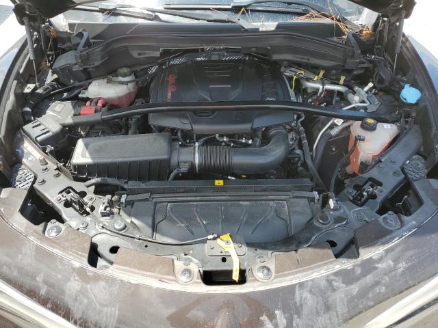 ZASFAKBN6J7B93802 - 2018 ALFA ROMEO STELVIO TI BROWN photo 12