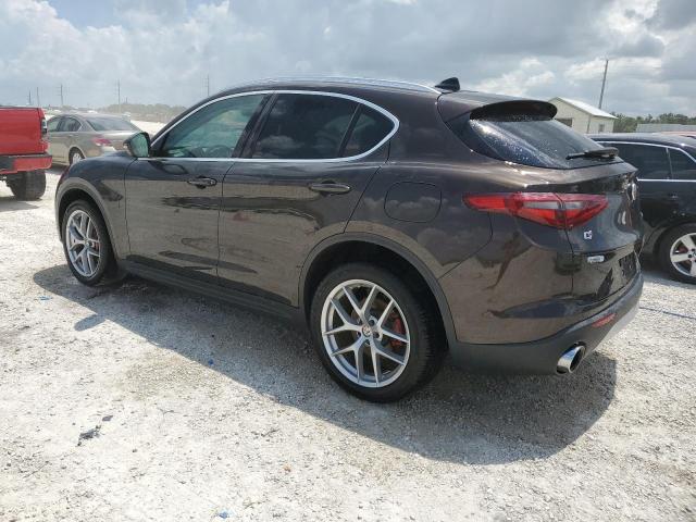 ZASFAKBN6J7B93802 - 2018 ALFA ROMEO STELVIO TI BROWN photo 2