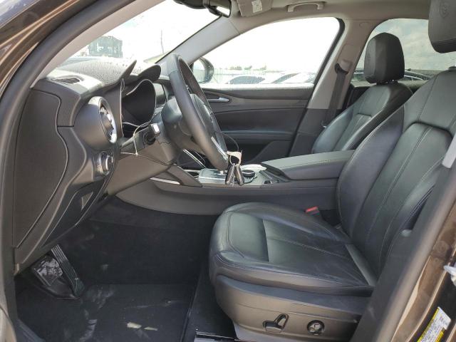 ZASFAKBN6J7B93802 - 2018 ALFA ROMEO STELVIO TI BROWN photo 7