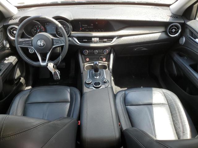 ZASFAKBN6J7B93802 - 2018 ALFA ROMEO STELVIO TI BROWN photo 8