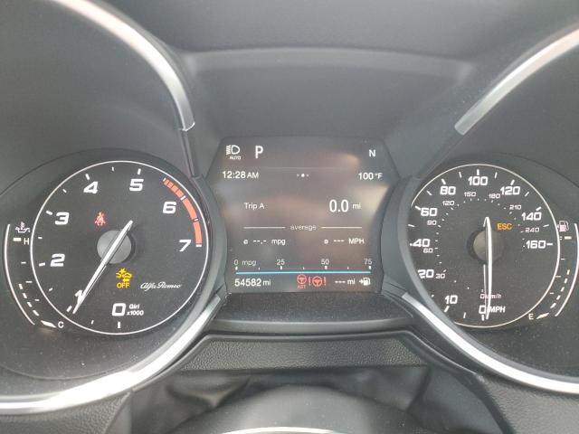 ZASFAKBN6J7B93802 - 2018 ALFA ROMEO STELVIO TI BROWN photo 9