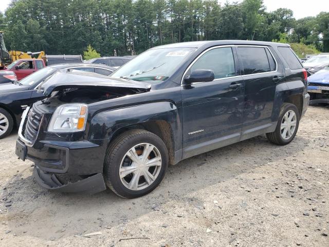 2GKFLSEK5H6123307 - 2017 GMC TERRAIN SLE BLACK photo 1