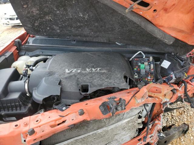 1GCGTCEN5K1102807 - 2019 CHEVROLET COLORADO LT ORANGE photo 11