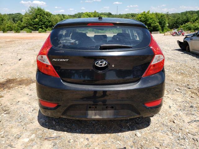 KMHCT5AE0DU109032 - 2013 HYUNDAI ACCENT GLS BLACK photo 6