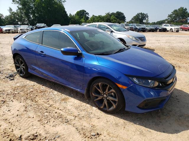 2HGFC4B80KH307230 - 2019 HONDA CIVIC SPORT 蓝色 照片 4