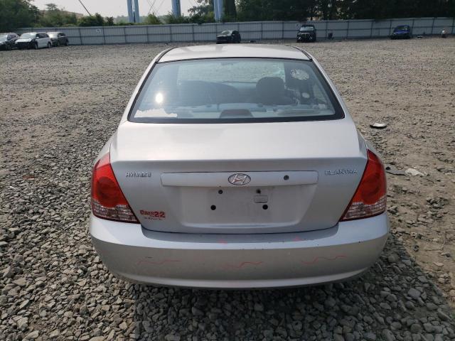 KMHDN46D36U225711 - 2006 HYUNDAI ELANTRA GLS GRAY photo 6