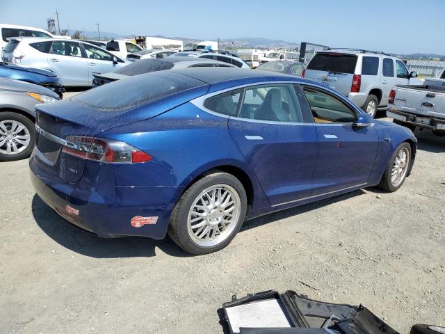 5YJSA1E27JF270660 - 2018 TESLA MODEL S Синій фото 3