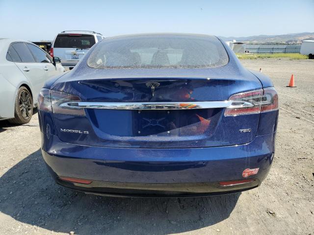 5YJSA1E27JF270660 - 2018 TESLA MODEL S Синій фото 6