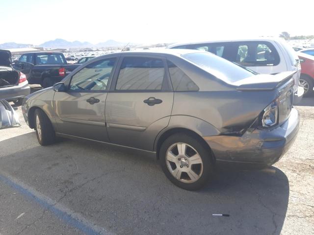 1FAHP34N85W150647 - 2005 FORD FOCUS ZX4 GRAY photo 2