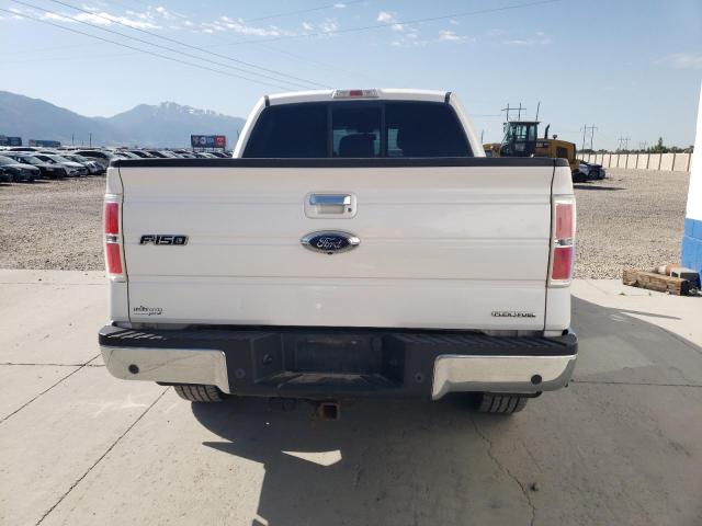 1FTFW1EF5BFC41564 - 2011 FORD F150 SUPERCREW WHITE photo 6