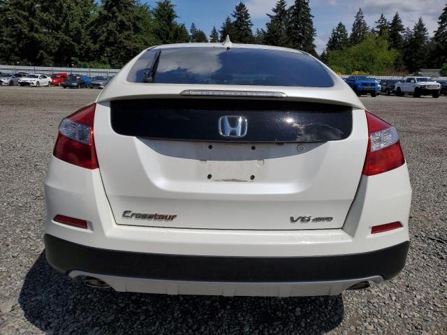 5J6TF2H58DL005940 - 2013 HONDA CROSSTOUR EXL თეთრი ფოტო 6