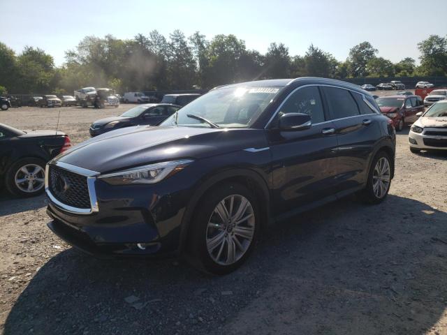 3PCAJ5M10LF102776 - 2020 INFINITI QX50 PURE BLUE photo 1