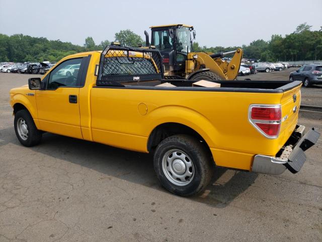 1FTNF1CF7DKG00020 - 2013 FORD F150 YELLOW photo 2