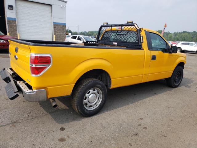 1FTNF1CF7DKG00020 - 2013 FORD F150 YELLOW photo 3