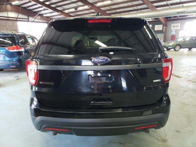 1FM5K8AR3HGA24657 - 2017 FORD EXPLORER POLICE INTERCEPTOR BLACK photo 6