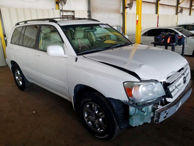 JTEDP21A740024586 - 2004 TOYOTA HIGHLANDER BASE  صورة 1