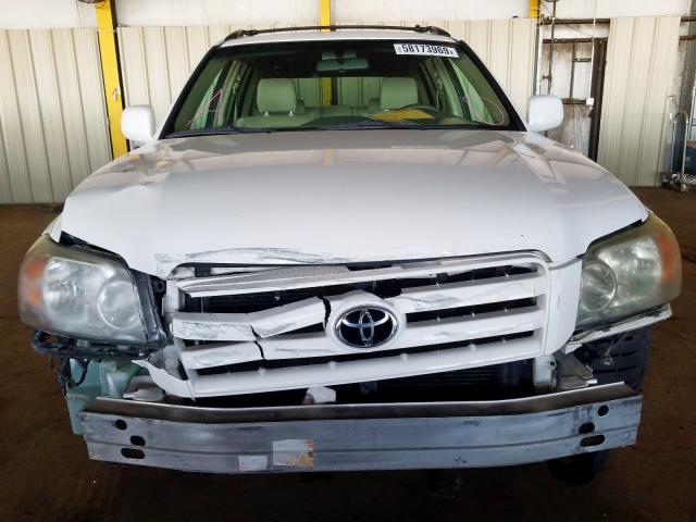 JTEDP21A740024586 - 2004 TOYOTA HIGHLANDER BASE  صورة 9