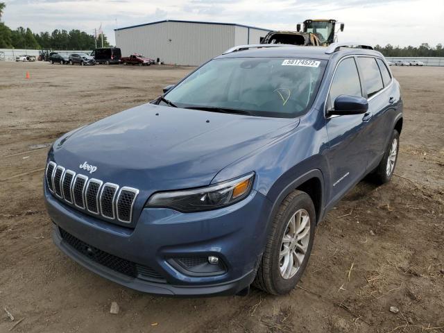 1C4PJLMXXMD224234 - 2021 JEEP CHEROKEE LATITUDE LUX BLUE photo 2