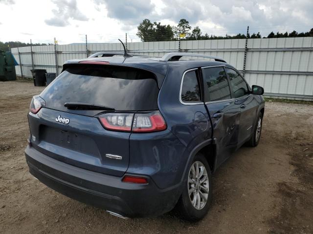 1C4PJLMXXMD224234 - 2021 JEEP CHEROKEE LATITUDE LUX BLUE photo 4