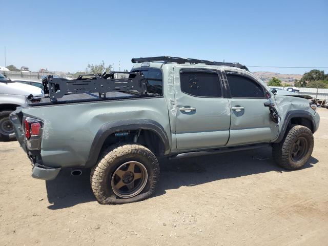 5TFCZ5AN3MX252137 - 2021 TOYOTA TACOMA DOUBLE CAB GREEN photo 3