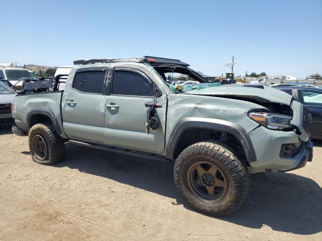 5TFCZ5AN3MX252137 - 2021 TOYOTA TACOMA DOUBLE CAB GREEN photo 4