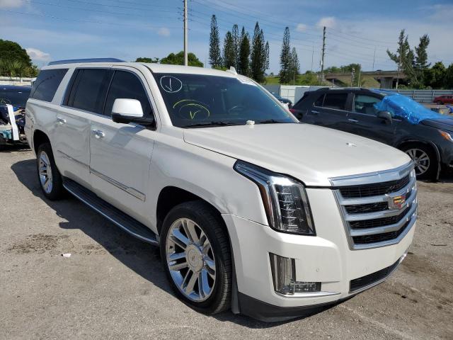 1GYS3HKJ9GR255699 - 2016 CADILLAC ESCALADE ESV LUXURY WHITE photo 4