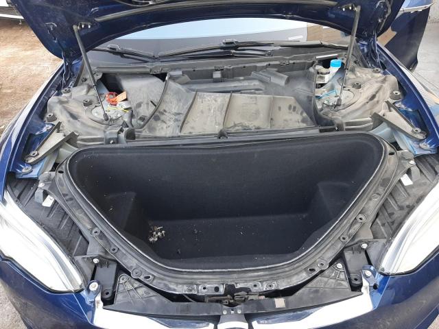 5YJSA1E41GF147057 - 2016 TESLA MODEL S ლურჯი ფოტო 11