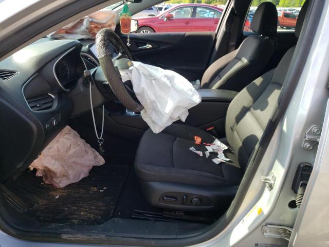 1G1ZG5ST6LF136795 - 2020 CHEVROLET MALIBU RS ვერცხლისფერი ფოტო 7