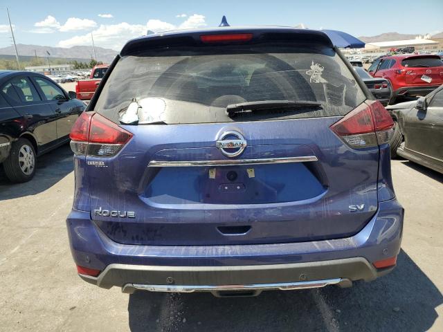 5N1AT2MT7KC781138 - 2019 NISSAN ROGUE S BLUE photo 6