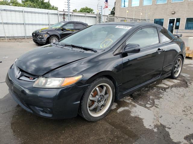 2HGFG21586H709597 - 2006 HONDA CIVIC SI BLACK photo 1