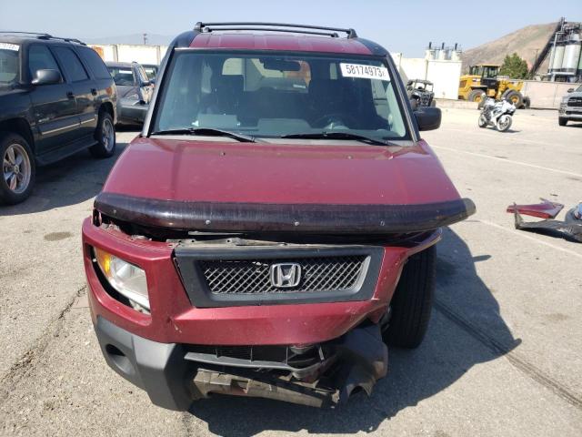 5J6YH17756L008231 - 2006 HONDA ELEMENT EX RED photo 5