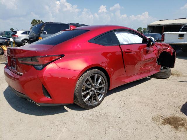 JTHHA5BC0K5009497 - 2019 LEXUS RC 300 RED photo 3