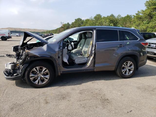 5TDJKRFH7FS190546 - 2015 TOYOTA HIGHLANDER XLE Boz foto 1