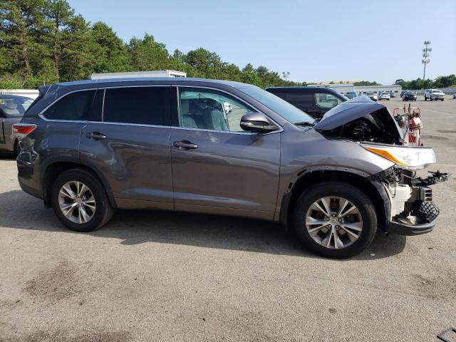 5TDJKRFH7FS190546 - 2015 TOYOTA HIGHLANDER XLE Boz foto 4