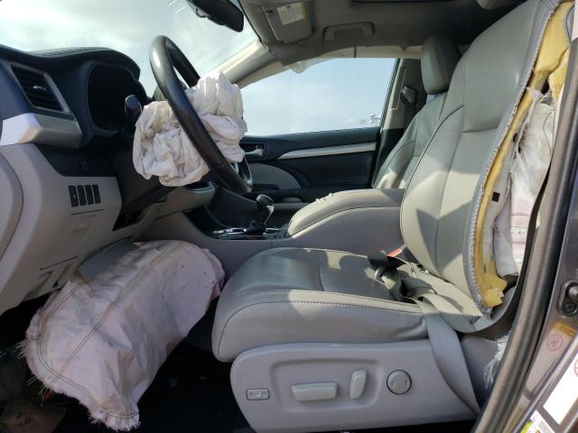 5TDJKRFH7FS190546 - 2015 TOYOTA HIGHLANDER XLE Boz foto 7