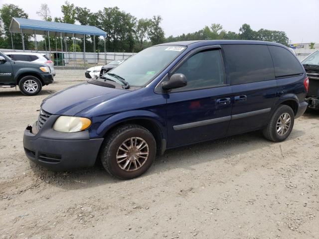 1C4GP45RX5B232979 - 2005 CHRYSLER TOWN & COU BLUE photo 1