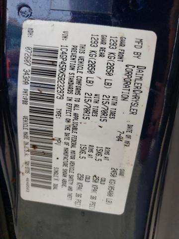 1C4GP45RX5B232979 - 2005 CHRYSLER TOWN & COU 蓝色 照片 13