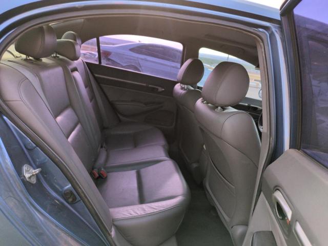 2HGFA16979H509466 - 2009 HONDA CIVIC EXL BLUE photo 10