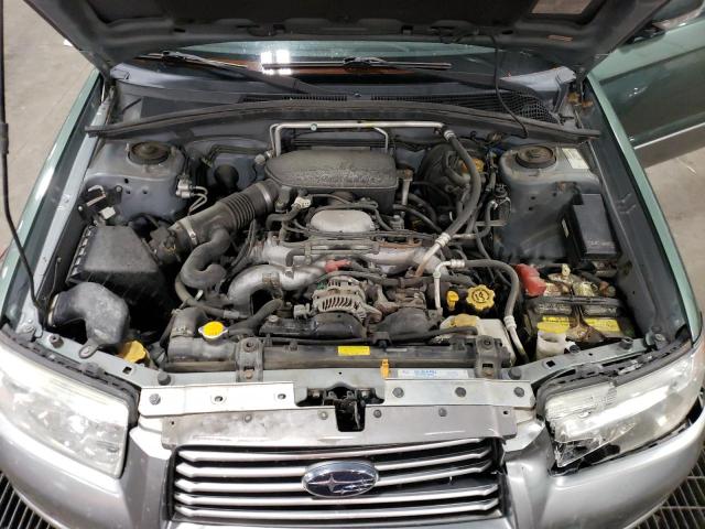 JF1SG676X7H706525 - 2007 SUBARU FORESTER 2.5X LL BEAN GREEN photo 11