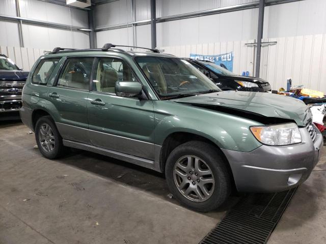 JF1SG676X7H706525 - 2007 SUBARU FORESTER 2.5X LL BEAN GREEN photo 4