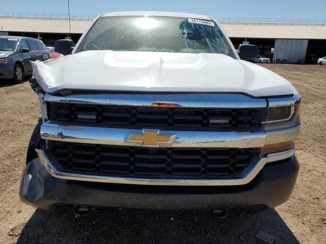 1GCVKNEC6JZ353775 - 2018 CHEVROLET SILVERADO K1500 WHITE photo 5