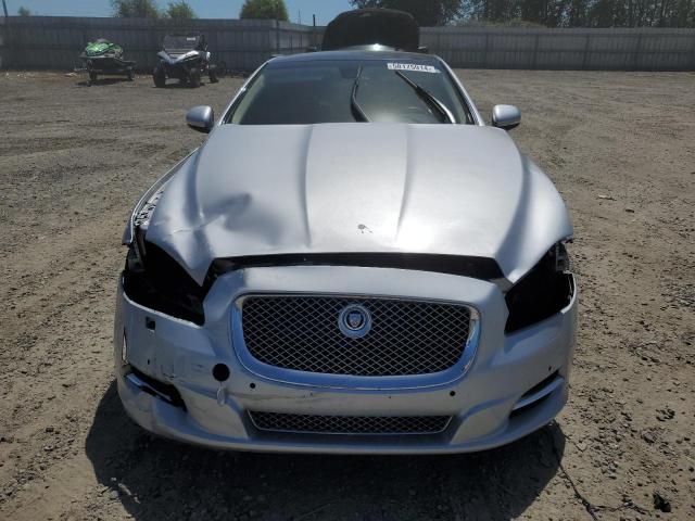 SAJWA1GE0BMV16175 - 2011 JAGUAR XJ SUPERCHARGED SILVER photo 5