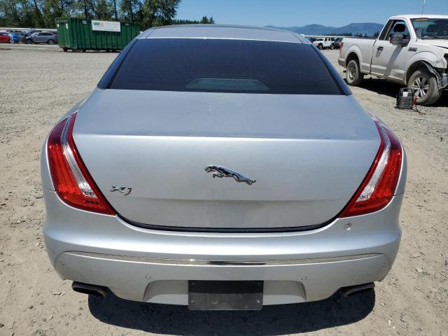 SAJWA1GE0BMV16175 - 2011 JAGUAR XJ SUPERCHARGED SILVER photo 6