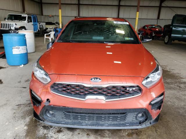 3KPF44AC4LE171585 - 2020 KIA FORTE GT ORANGE photo 5