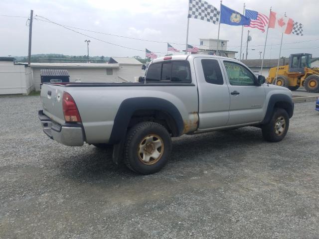 5TEUX42N87Z443889 - 2007 TOYOTA TACOMA ACCESS CAB ნაცრისფერი ფოტო 3