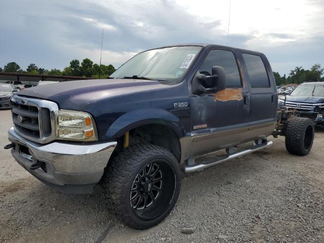 1FTSW31P63ED47411 - 2003 FORD F350 SRW SUPER DUTY BLUE photo 2