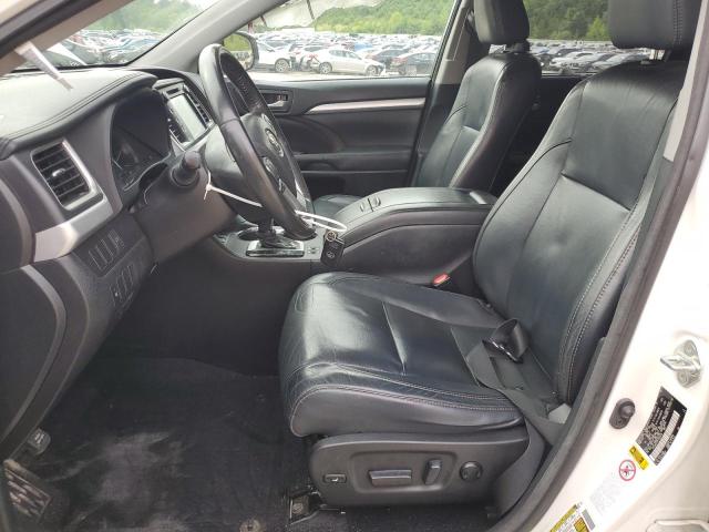 5TDJKRFH7FS204428 - 2015 TOYOTA HIGHLANDER XLE WHITE photo 7